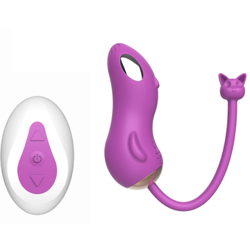 Hamster-shaped Wireless remote control egg-jumping vibrator