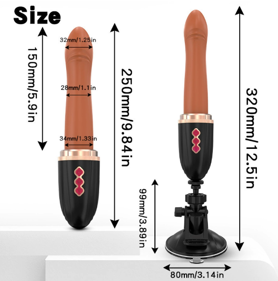 Fully automatic Cannon machine suction cup telescopic vibrator