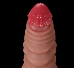 Muscle shaped hand grab dildos