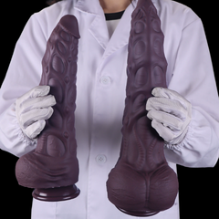Oversized extra-thick silicone Seahorse shaped Dildo Anal Dildo