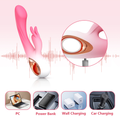 Soft Rabbit rechargeable rabbit vibrator — USB charging compatibility (PC/power bank/wall/car charging) feature graphic