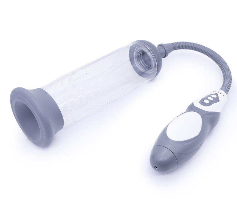 Full product set on white background — vacuum cylinder and controller shown together with flexible hose