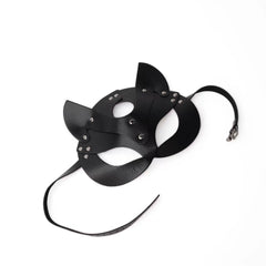SM sexy fox-shaped leather eye mask