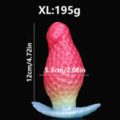 strawberry-shaped Multiple sizes anal plug