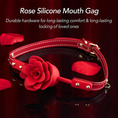 SM silicone solid rose mouth balls and Nipple clamps
