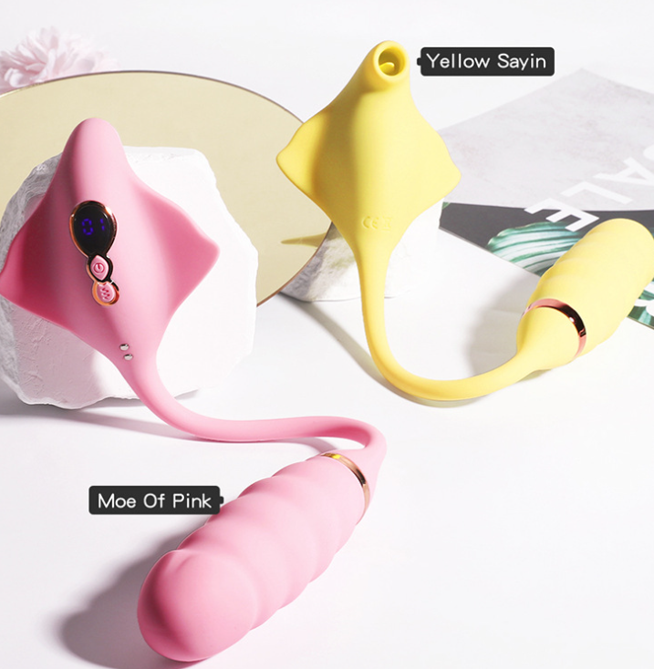 Manta ray shape Vibrators Thrusting Vibrators