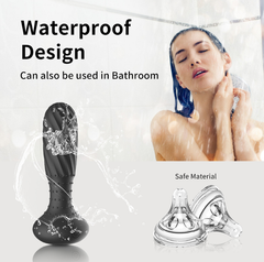 360-degree rotating bead anal plug