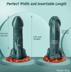 Dinosaur-shaped anal dildo
