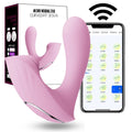 Female suction vibrator with power button and sleek design