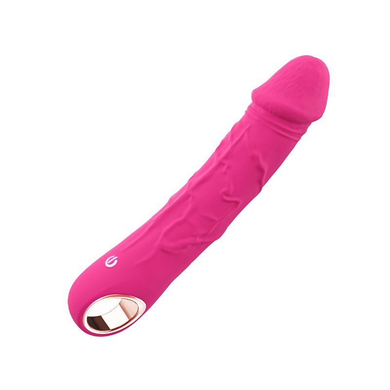 G-spot vibrator dildo with 10 powerful vibration modes for clitoral and anal play
