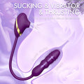 ALPHA vibrator plug highlighting curved body and control buttons