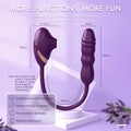 Packaging of Intense Pleasure ALPHA thrusting and sucking vibrator plug