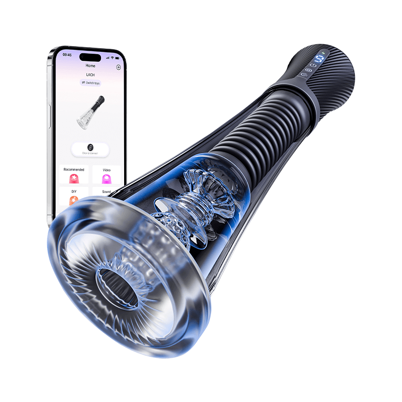 LACH| 3 in 1 Vibrating and Suction Male Penis Pump Sex Toy