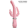 LicklIp dildo rabbit vibrator shown flat with control buttons visible