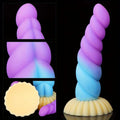 Liquid Silicone Mixed Color Dildo - Seductiva