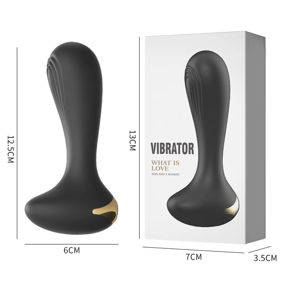 Prostate toy shown from angled perspective