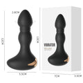 Male anal vibrator displayed upright