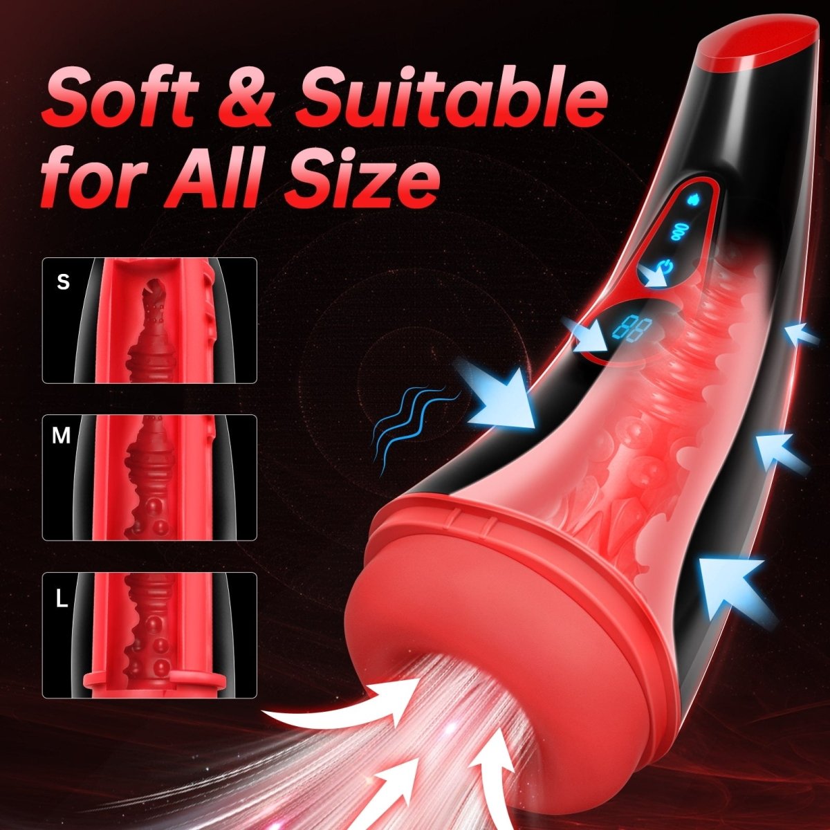 MoonHorn Powerful Sucking & Vibrating Heating Male Masturbator NZ | Mens Sex Toy | Seductiva MoonHorn Powerful Sucking & Vibrating Heating Male Masturbator NZ | Mens Sex Toy | Seductiva