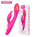 PHANXY G-spot rabbit vibrator displayed in pink silicone