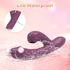 POMFW Clitoral G - spot Vibrator Dildo Suction - Seductiva
