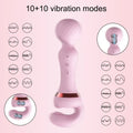 Powerful 2 in 1 AV Vibrator Sex Toys Dildo - Seductiva