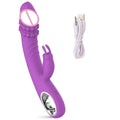 Powerful rabbit vibrator shown with complete product layout