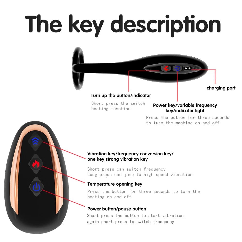 Prostate Massager Vibrator - Seductiva
