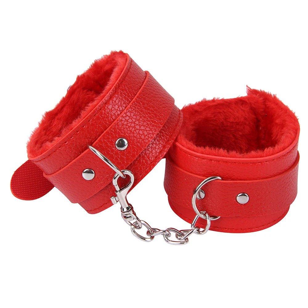 PU Leather Plush Erotic Toys For Adults BDSM - Seductiva