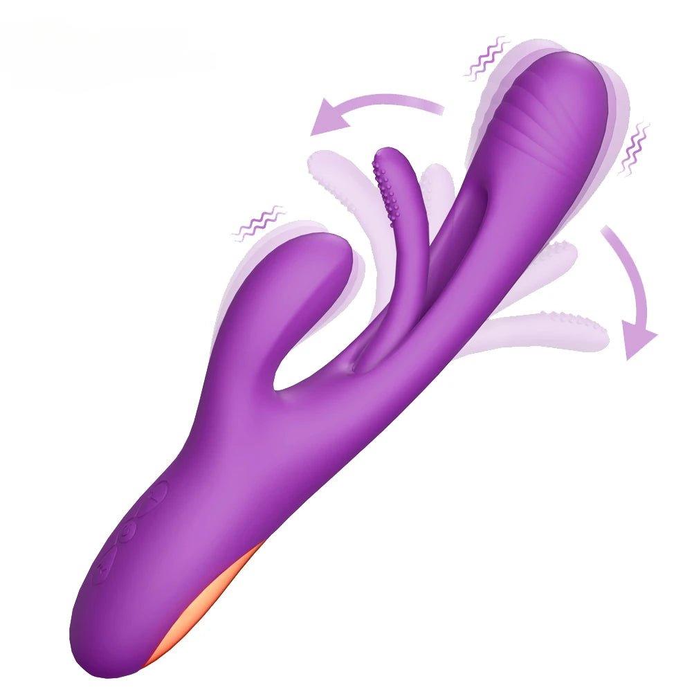 Rabbit Tapping G-Spot Patting Vibrator for Women Sex Toy - Seductiva