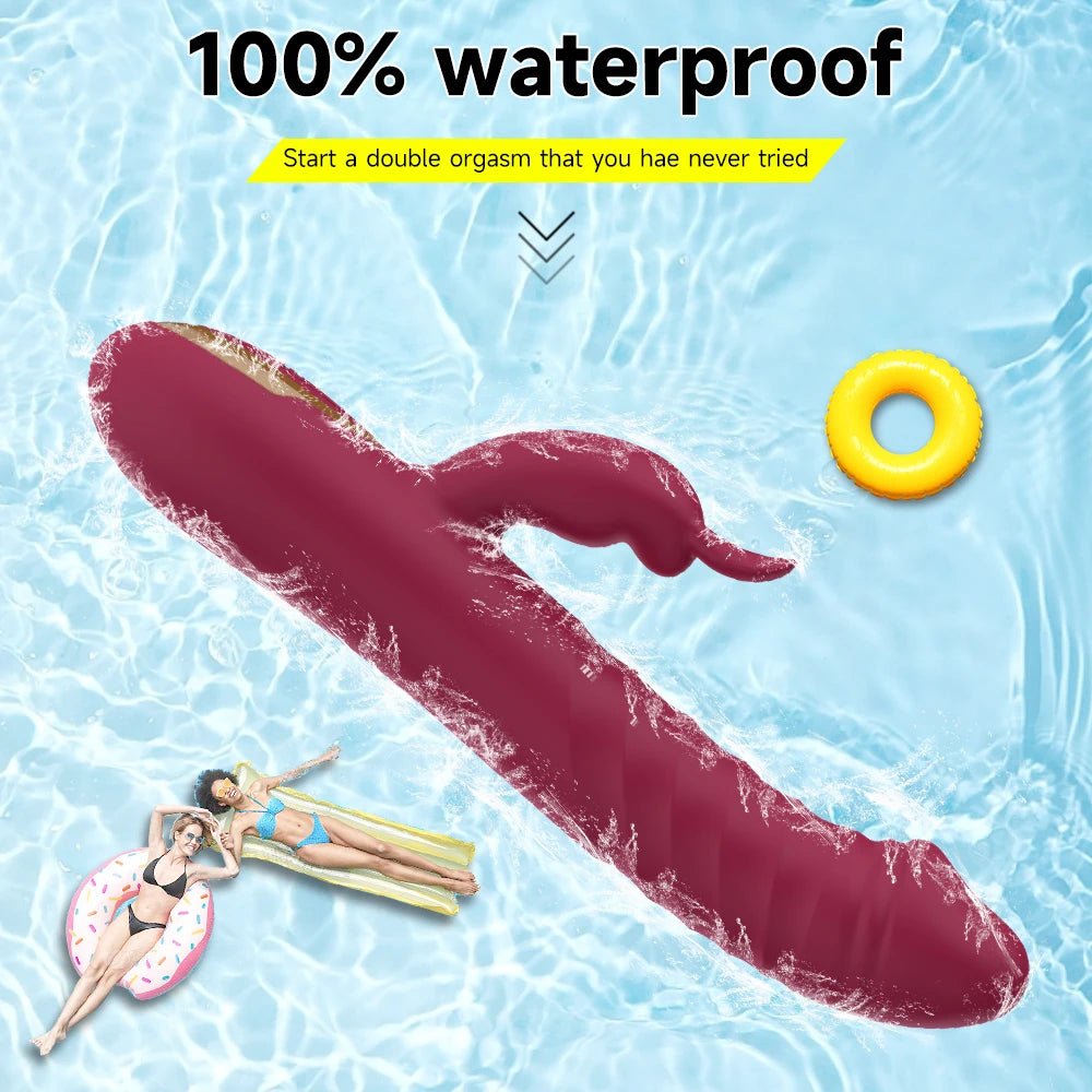 Rabbit Thrust Dildo Vibrator Adult Sex Toy - Seductiva