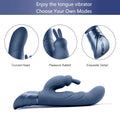 Rabbit Vibrator 10 Vibratory Mode Sex Toy G-spot Female Dildo Vaginal Clitoris Double Vibrator AV Stick Sexual Adult Products - Seductiva