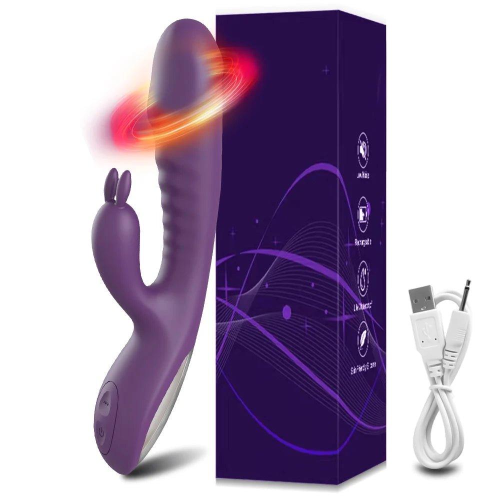 Rabbit Vibrator for Women Dildo Adult Sex Toy - Seductiva