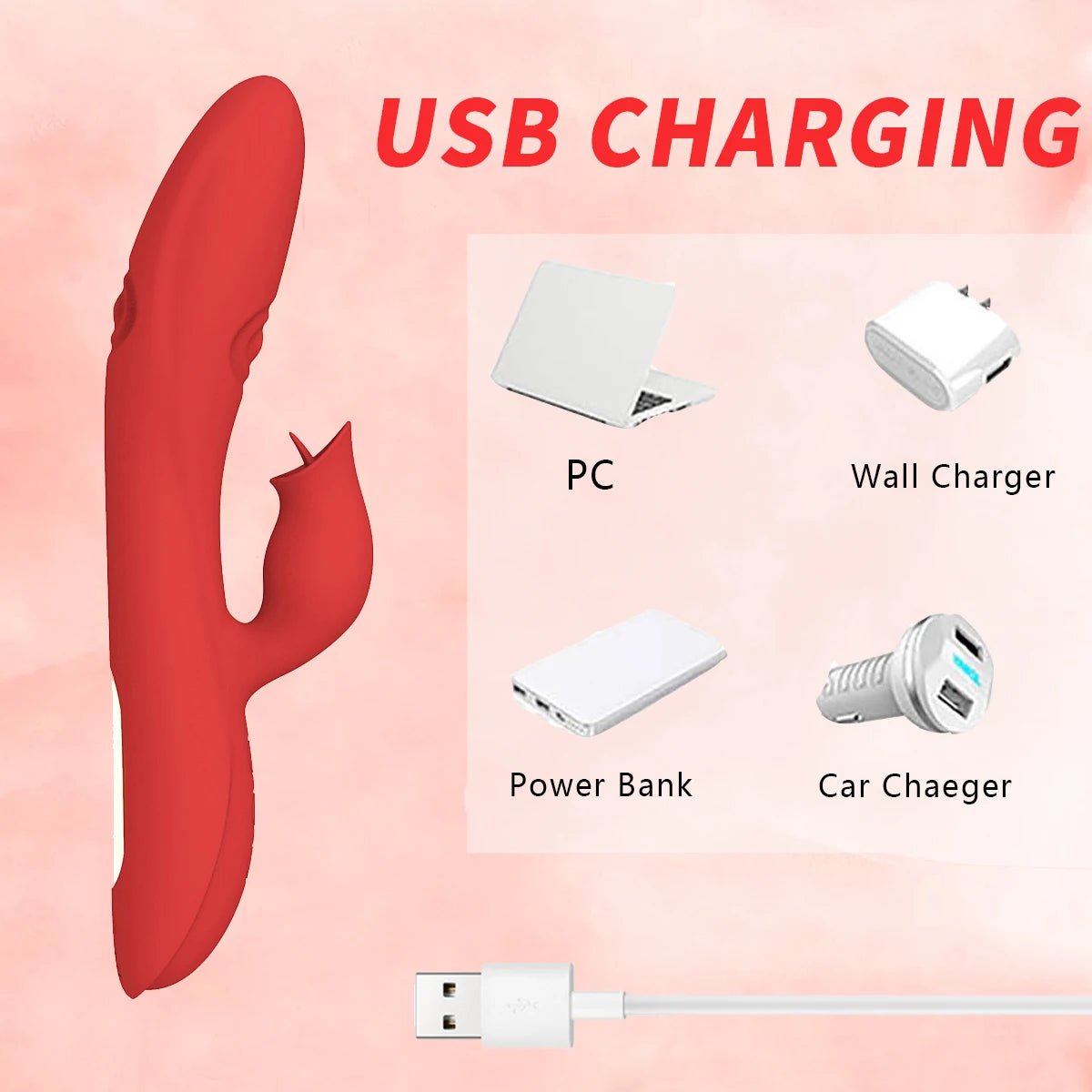 Rabbit Vibrator G Spot Massager - Seductiva