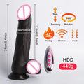 Packaging of Realistic Telescopic Dildo Vibrator from Seductiva