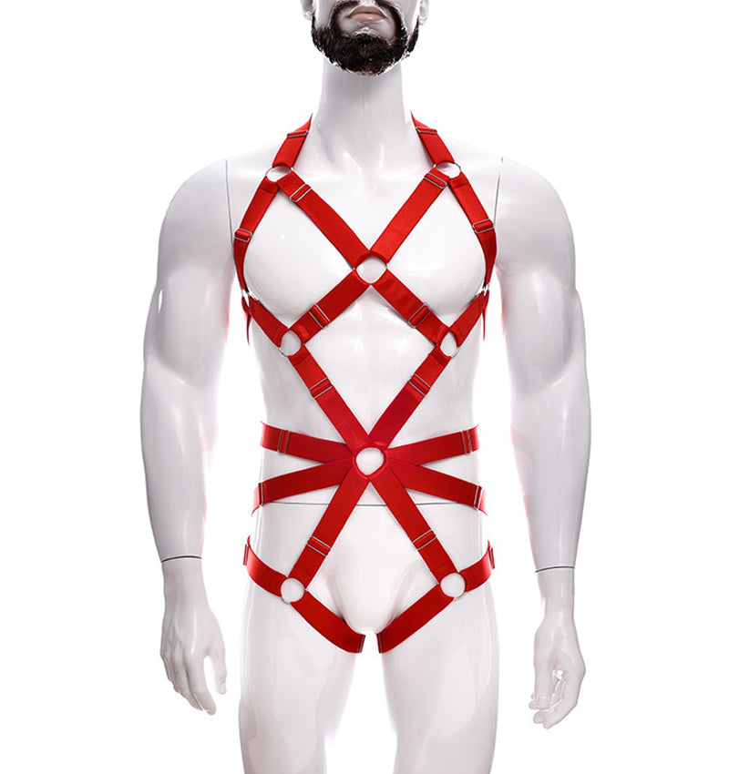 Best-selling Sexy SM Hollow Temptation Male Adult Costume