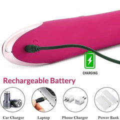 Rotating Beaded Thrusting Rabbit Vibrator Sex Toy - Seductiva