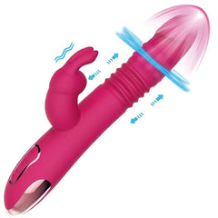 Rotating Beaded Thrusting Rabbit Vibrator Sex Toy - Seductiva