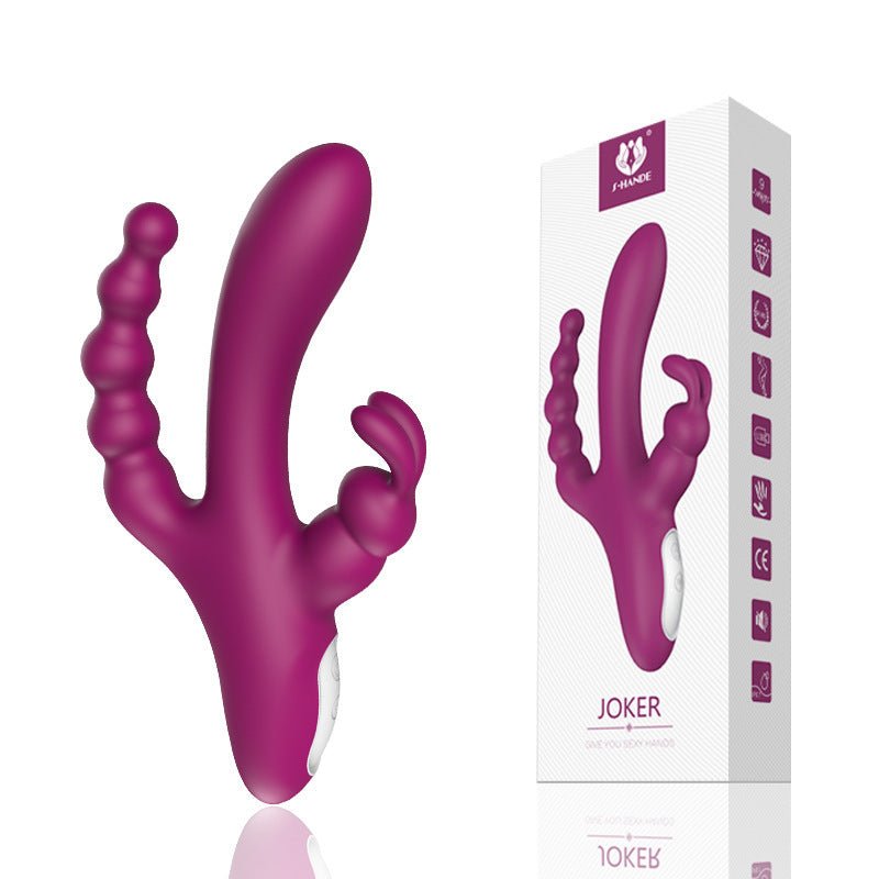 S - HANDE Rabbit Vibrator 3 in 1 Clitoris G spot - Seductiva