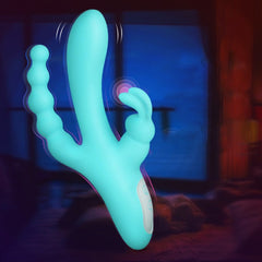 S - HANDE Rabbit Vibrator 3 in 1 Clitoris G spot - Seductiva