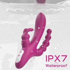 S - HANDE Rabbit Vibrator 3 in 1 Clitoris G spot - Seductiva