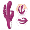 S - HANDE Rabbit Vibrator 3 in 1 Clitoris G spot - Seductiva