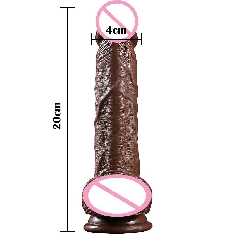 Sex Toy for Women Lesbian Realistic Silicone Big Dildo - Seductiva
