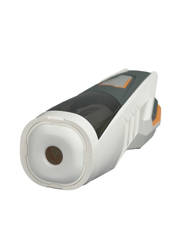 Seductiva thrusting masturbator displayed with USB charging cable