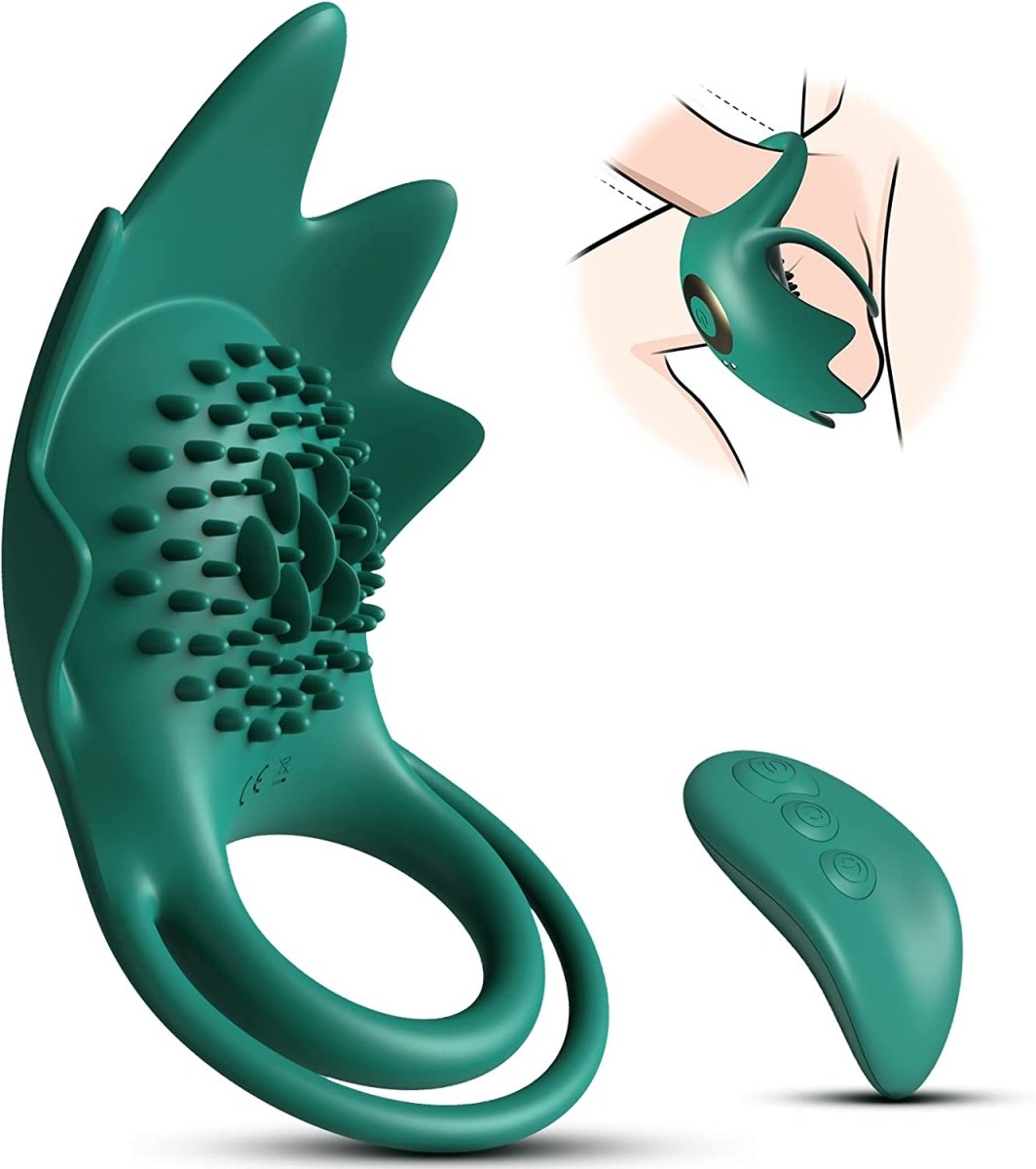 STARFISH testicle stimulator displayed with full product details