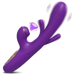 Tapping Flapping Vagina Vibrato Sex Toy for Woman - Seductiva