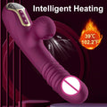 Thrusting sex toy displayed upright with visible control buttons
