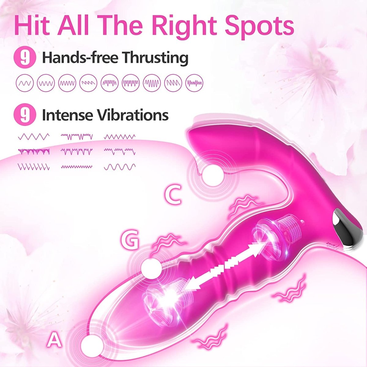 Wearable anal plug with curved ergonomic base for comfort and safety