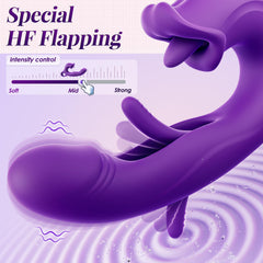 Thrusting Vibrator Tongue Toy for Women Sex Toys