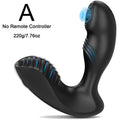 Tikken prostate massager shown with full contoured silhouette