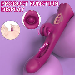 New 2024 Tongue licking female masturbator multifunctional v ibrator